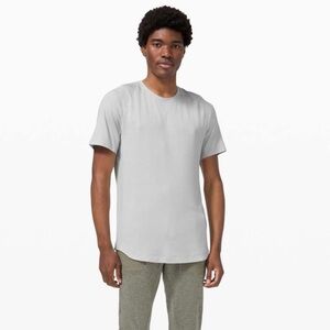 Lululemon Drysense Short Sleeve Shirt Heathered Vapor White XL